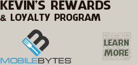Kevin's Rewards & loyalty program